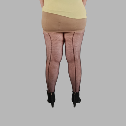 Collant resille élégance