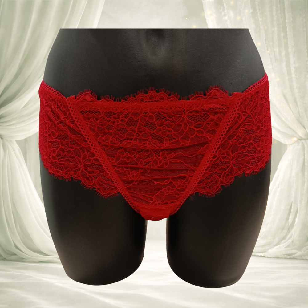Tanga Sawren – modèle Scandal en dentelle rouge