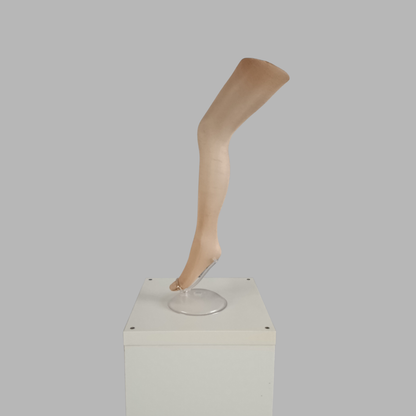 Collant voile beige classique