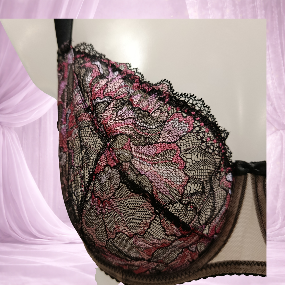 Soutien-gorge Sawren – modèle Rêverie en dentelle brodée