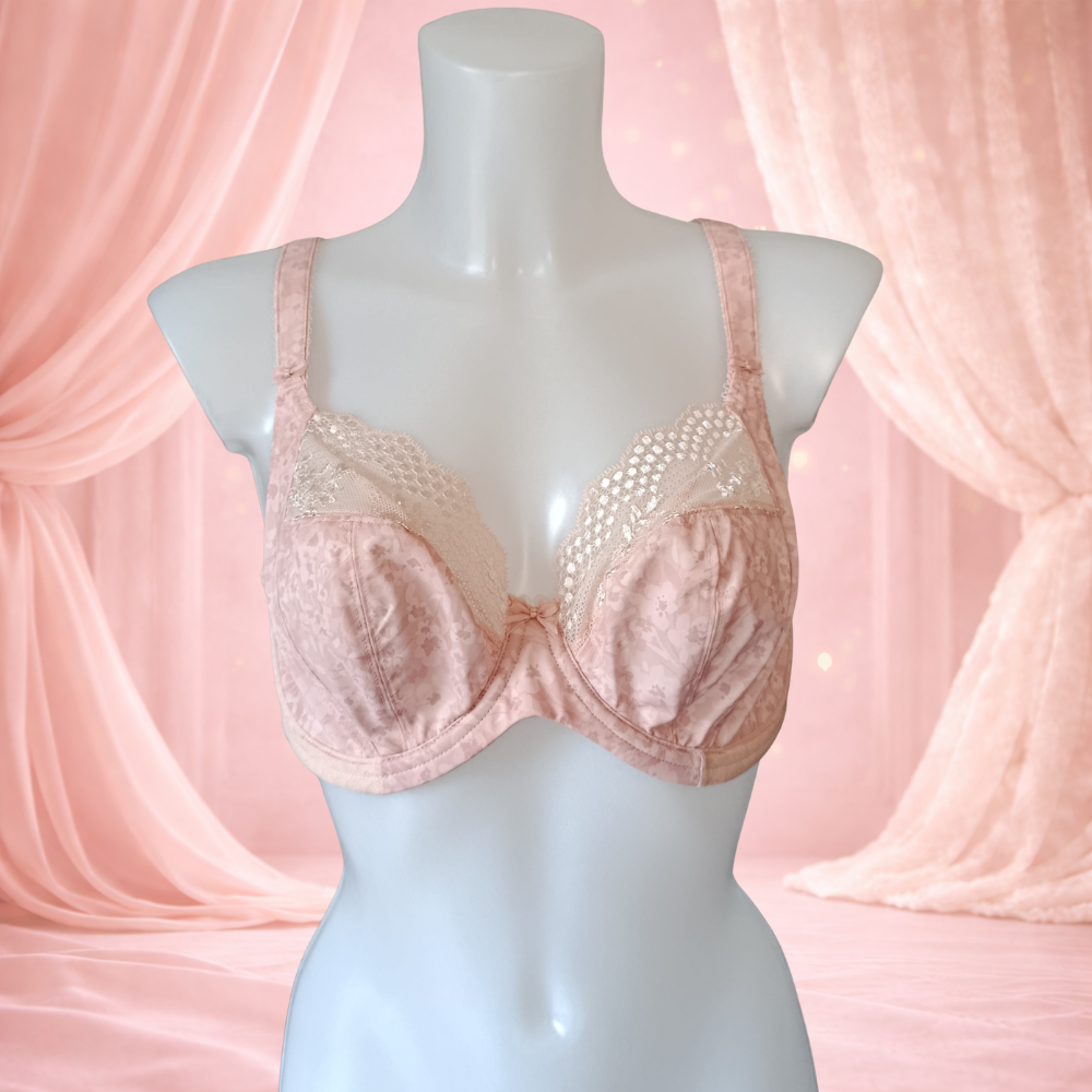 Soutien-gorge Elomi – modèle Lucie satin & dentelle