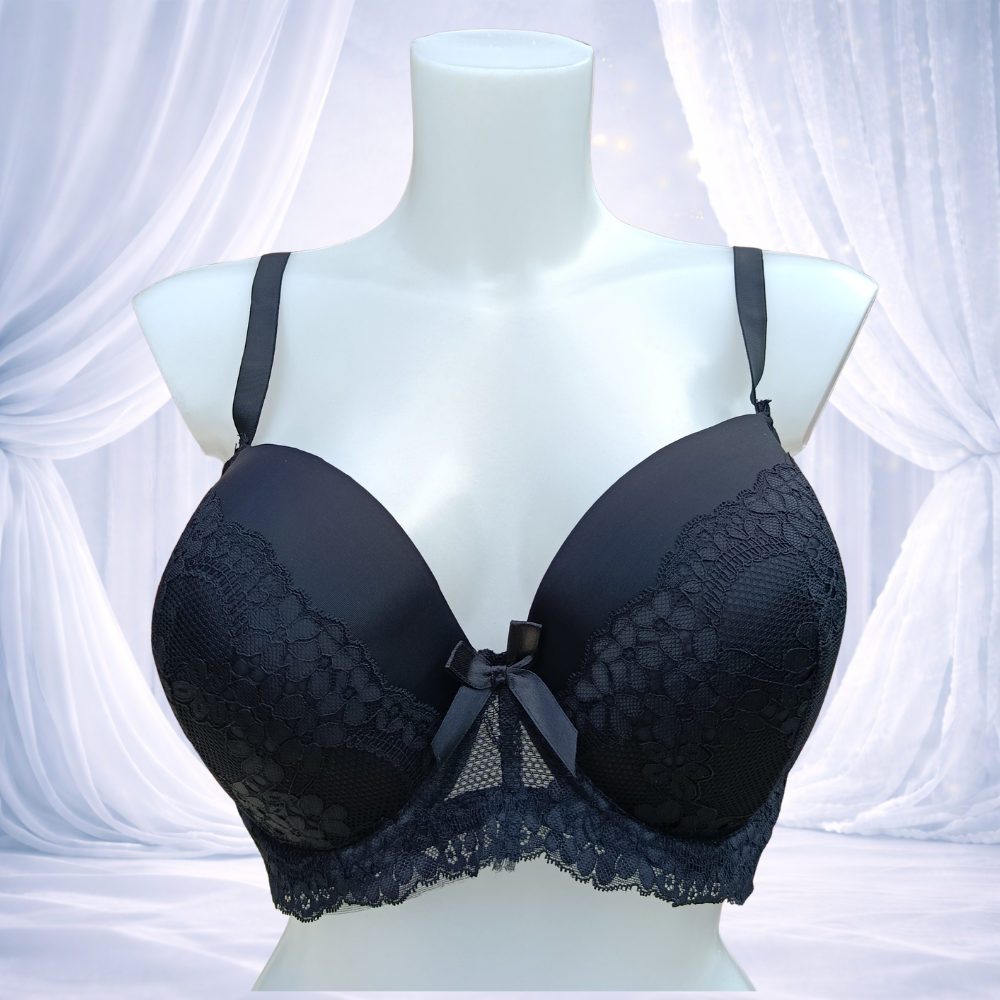 Ensemble lingerie noir bonnet F
