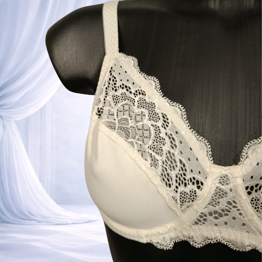 Soutien-gorge Simone Pérèle – modèle Car en dentelle blanche