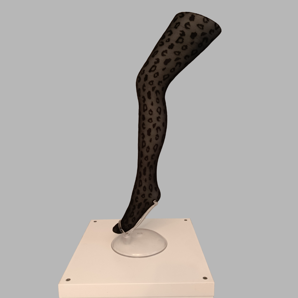 Collant voile Léopard