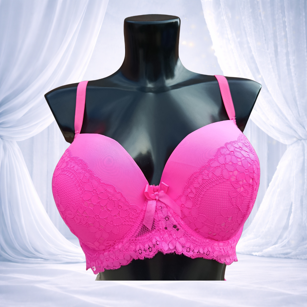 Ensemble lingerie rose bonnet F