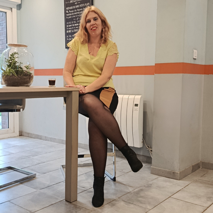 Collant grande taille 20D