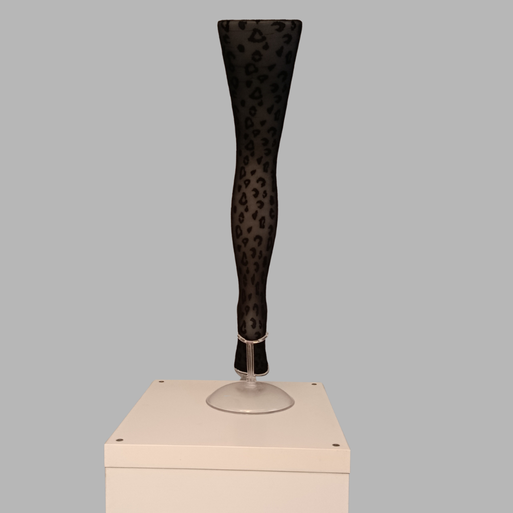 Collant voile Léopard