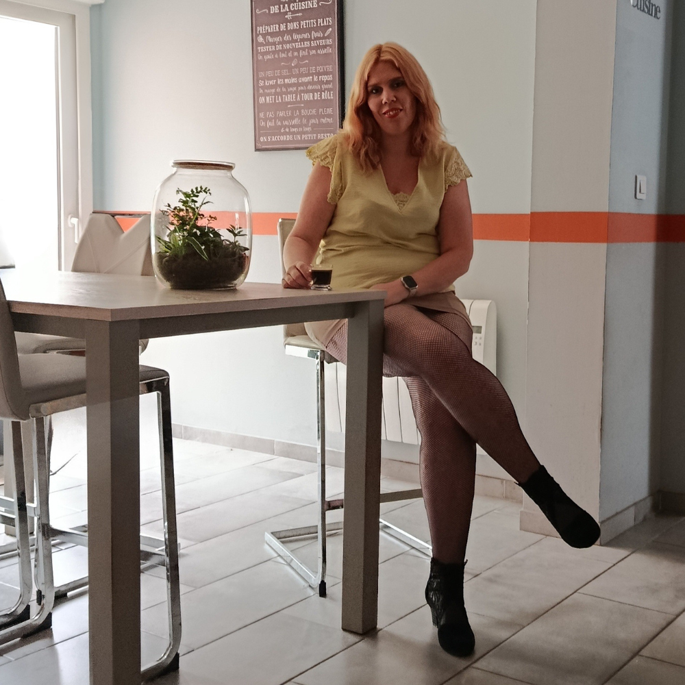 Collant resille élégance