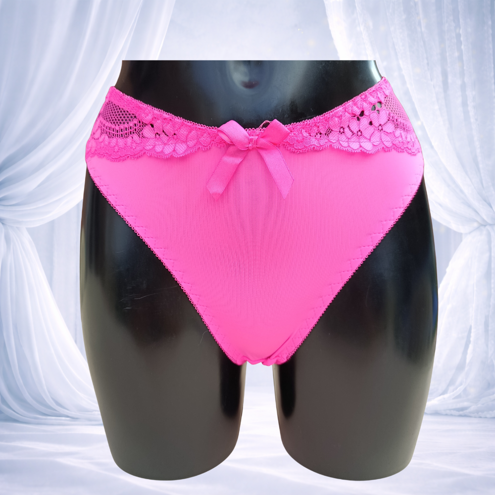 Ensemble lingerie rose bonnet F