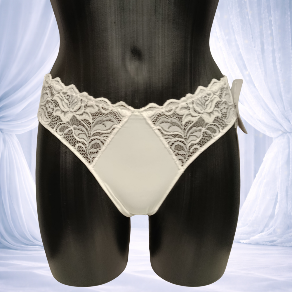 Culotte Wacoal – modèle Églantine satin & dentelle
