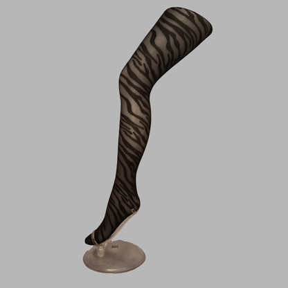 Collant fantaisie zèbre
