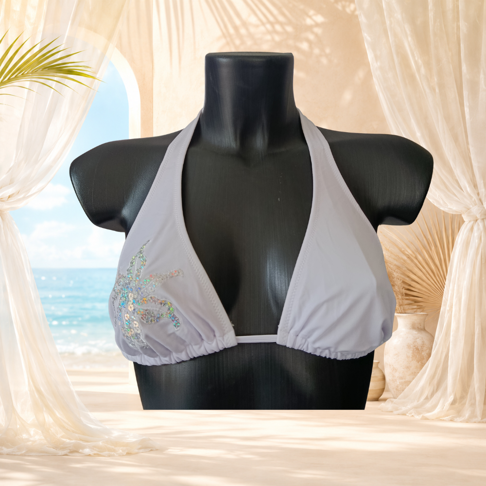 Bikini lilas étoile de mer