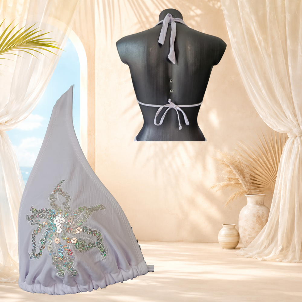 Bikini lilas étoile de mer